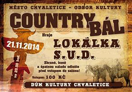 21.11.2014 - Country bál - Chvaletice