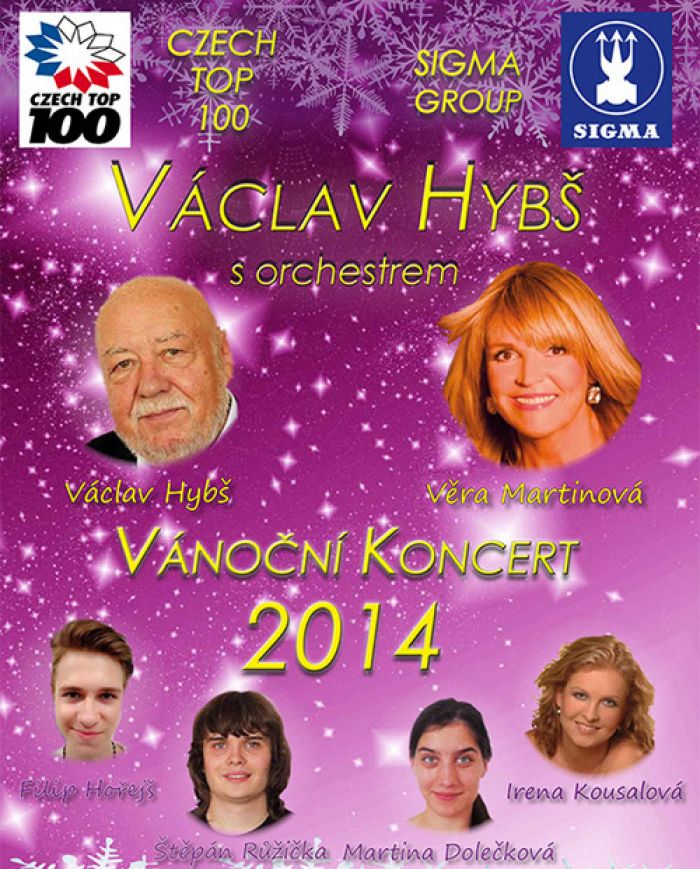 22.11.2014 - Vánoční koncert Václava Hybše - Pěnčín u Turnova