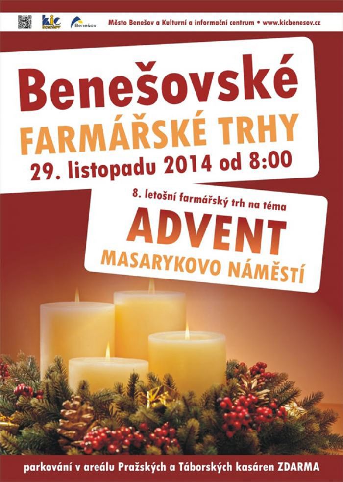 29.11.2014 -  Adventní farmářský trh - Benešov