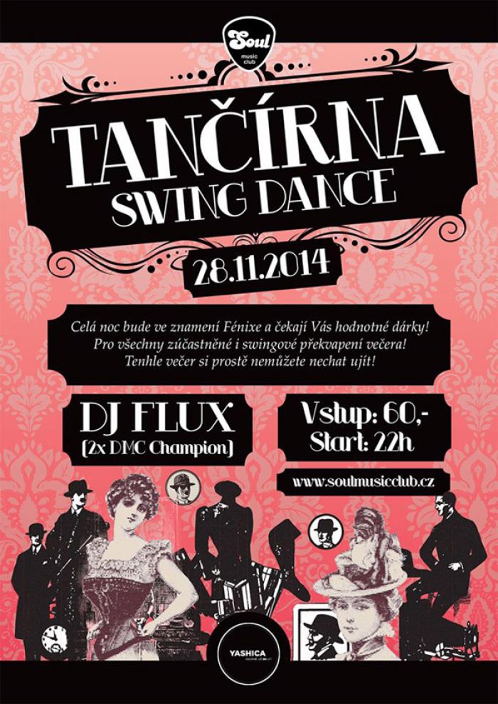 28.11.2014 - TANČÍRNA SWING DANCE - Jihlava