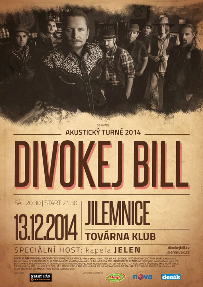 13.12.2014 - Divokej Bill - Akustický turné 2014 /  Jilemnice