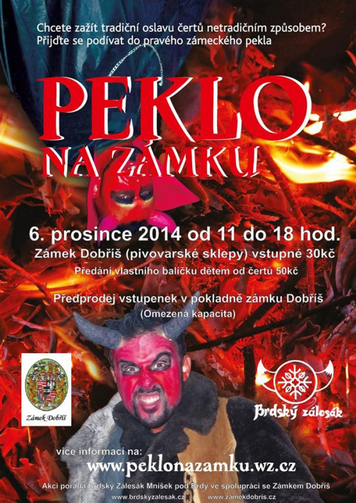 06.12.2014 - Peklo na zámku Dobříš - vánoční akce pro děti