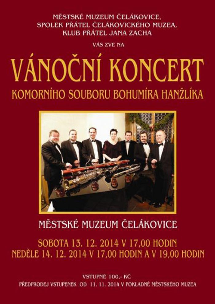 13.12.2014 - Vánoční koncert Komorního souboru Bohumíra Hanžlíka