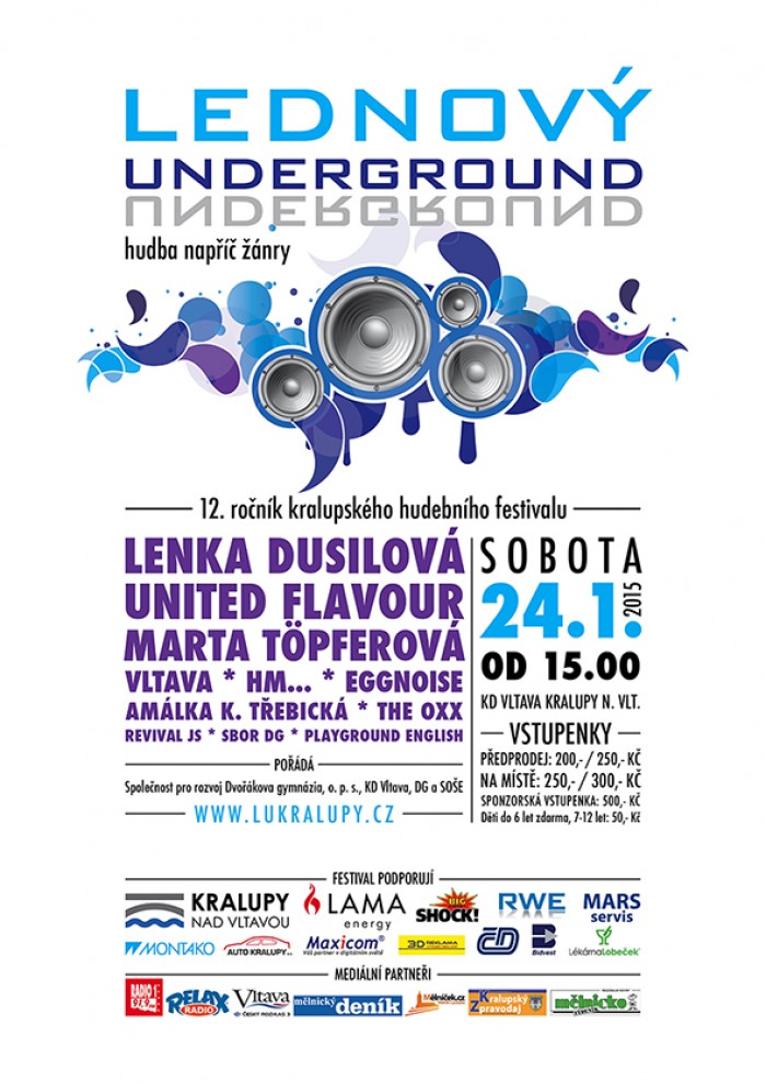24.01.2015 - Lednový underground - hudba napříč žánry - Kralupy nad Vltavou