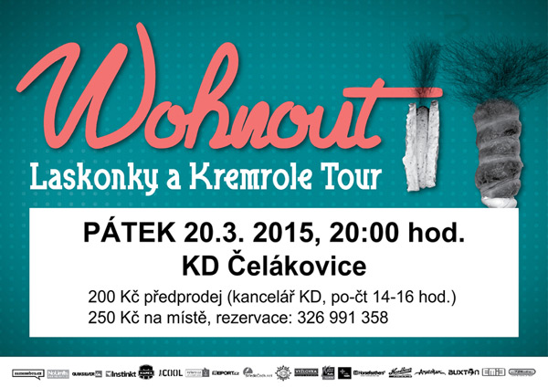 20.03.2015 -  Wohnout - Laskonky a Kremrole Tour / Čelákovice