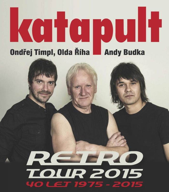 10.02.2015 - KATAPULT RETRO TOUR 2015 - 40let / Teplice
