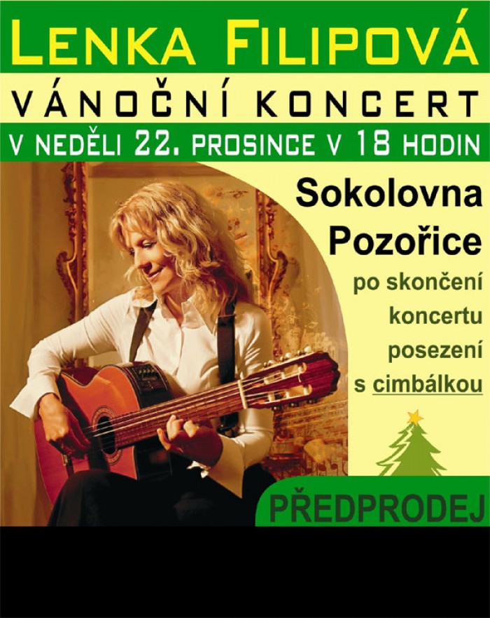 22.12.2013 - Vánoční koncert - Lenka Filipová