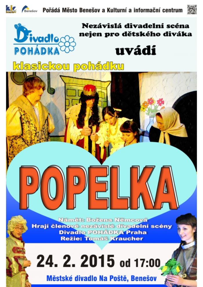 24.02.2015 - Popelka - divadlo / Benešov