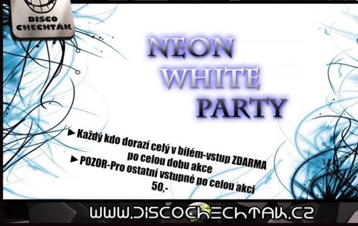 21.02.2015 - NEON WHITE PARTY - Sázava