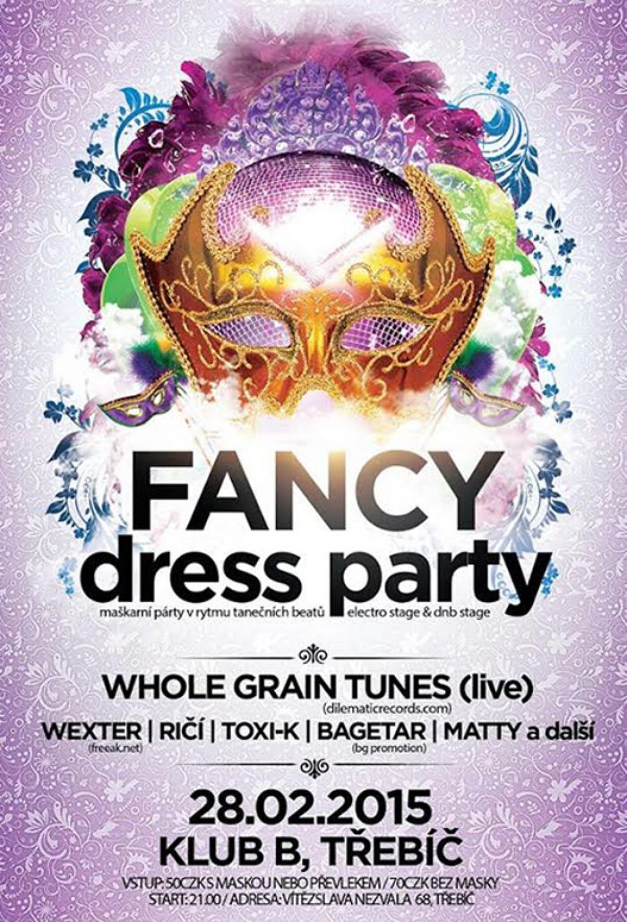 28.02.2015 - FANCY DRESS PARTY - Třebíč