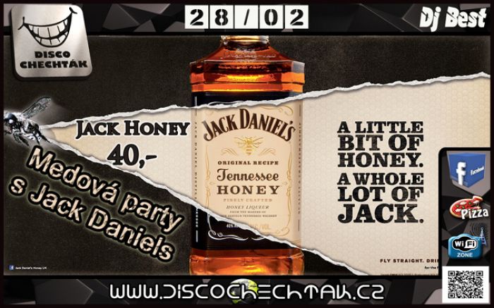28.02.2015 - Medová párty s Jack Daniels - Sázava
