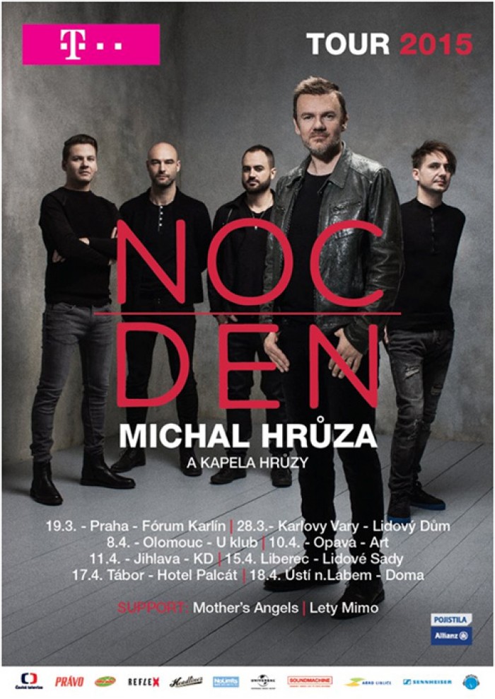 18.04.2015 - MICHAL HRŮZA NOC/DEN TOUR 2015 - Ústí nad Labem