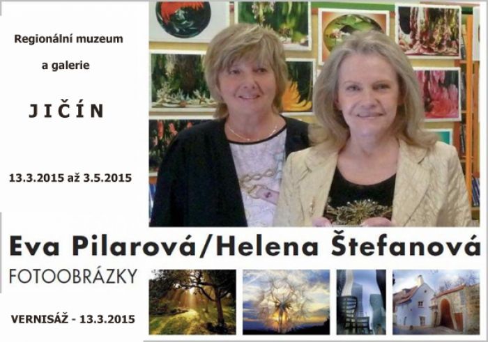 13.03.2015 - Eva Pilarová a Helena Štefanová: Fotoobrázky / Jičín