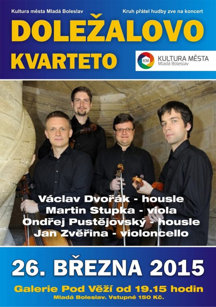 26.03.2015 - Doležalovo kvarteto - Mladá Boleslav
