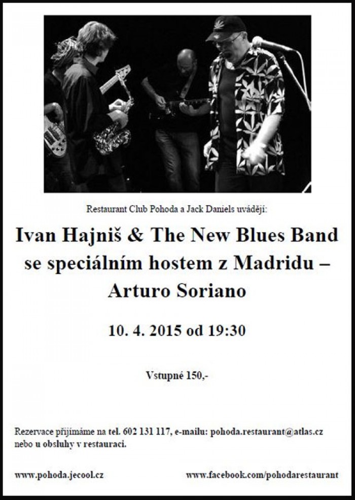 10.04.2015 - Ivan Hajniš & The New Blues Band - Brandýs nad Labem