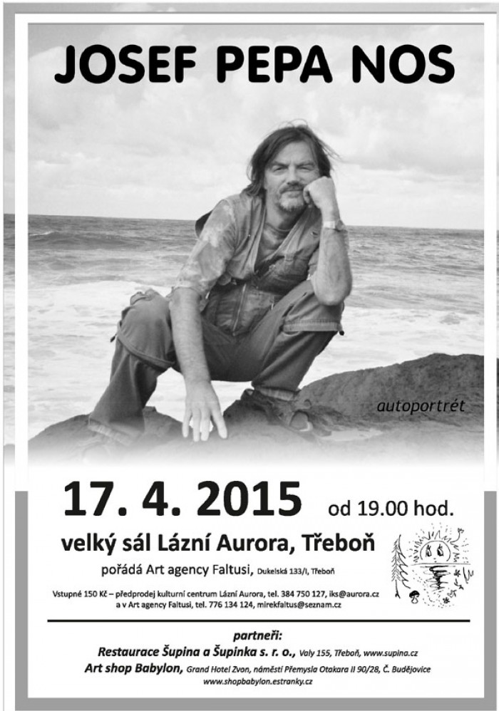 17.04.2015 - Koncert  - Josef Pepa Nos  /  Třeboň
