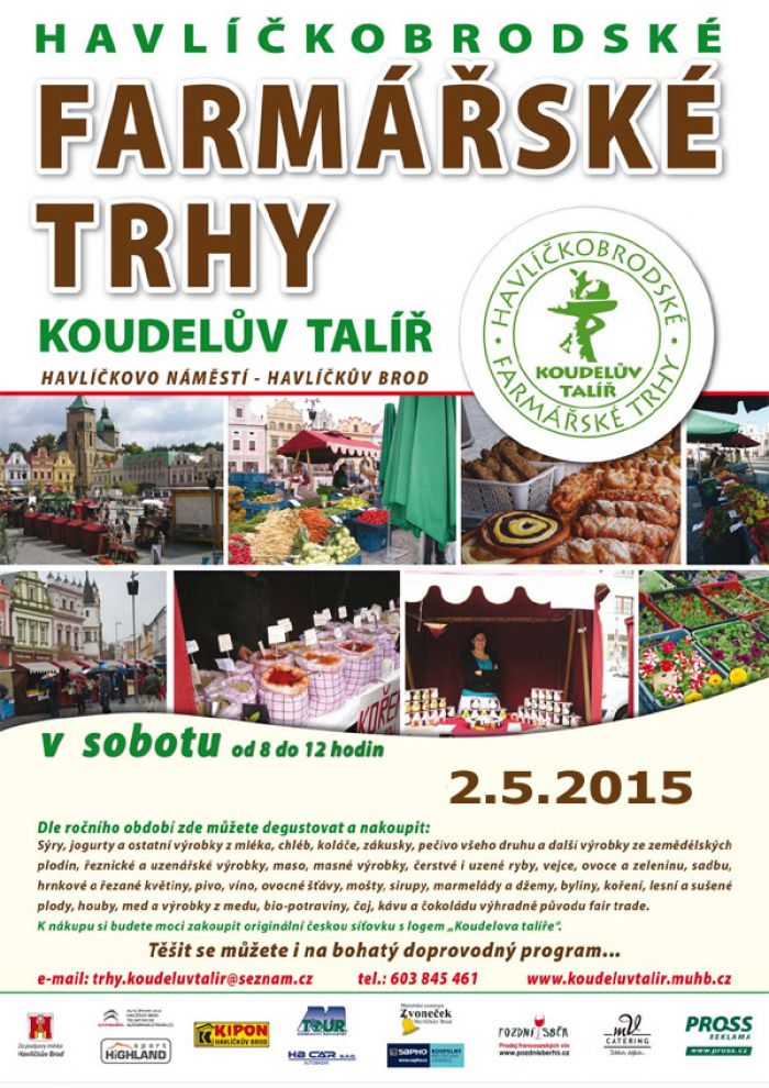 02.05.2015 - Havlíčkobrodské farmářské trhy 2015 - Koudelův talíř 