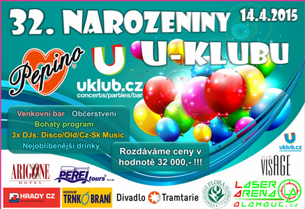 14.04.2015 - 32. NAROZENINY U-KLUBU  / Olomouc