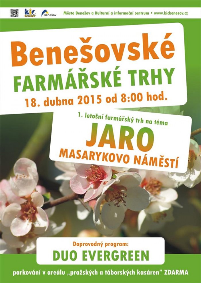 18.04.2015 - Farmářské trhy - Jaro /  Benešov