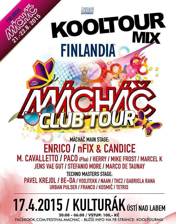 17.04.2015 - 8.KOOLTOURMIX-FINLANDIA CLUB TOUR MÁCHÁČ 2015 - Ústí n Labem