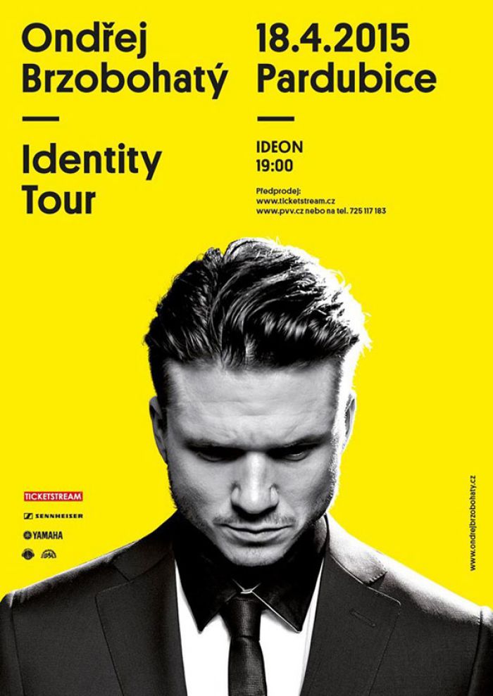 18.04.2015 -  Ondra Brzobohatý - IDENTITY TOUR / Pardubice