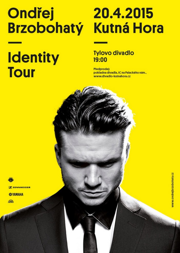 20.04.2015 - ONDŘEJ BRZOBOHATÝ -  IDENTITY TOUR 2015 / Kutná Hora