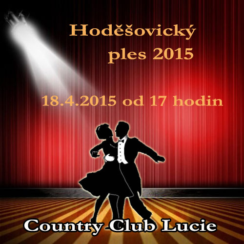 18.04.2015 - Hoděšovický ples 2015