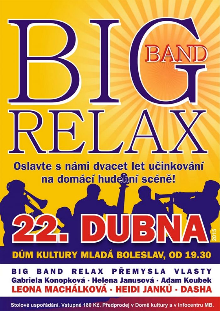 22.04.2015 - Big band relax - Mladá Boleslav