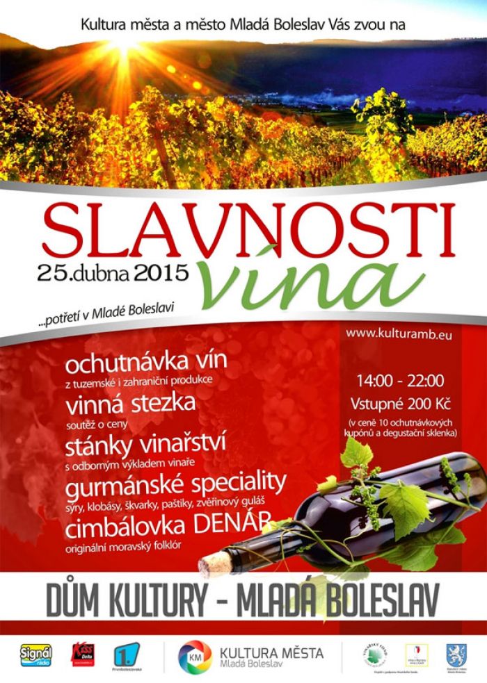 25.04.2015 - Třetí ročník Mladoboleslavských slavností vín 