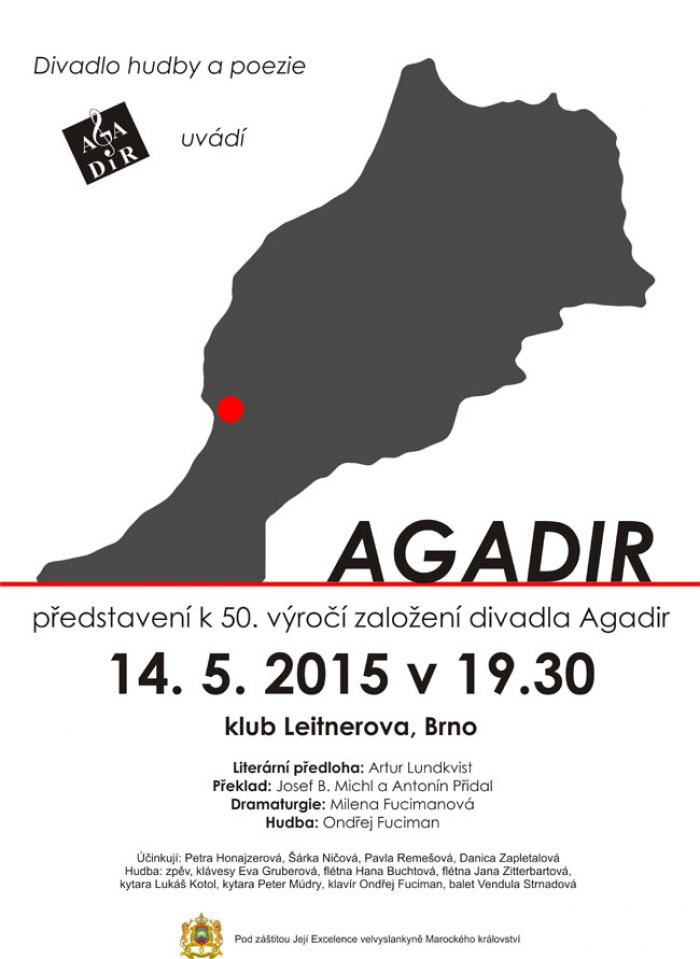 14.05.2015 - AGADIR  /  KONCERTNÍ MELODRAM - Brno