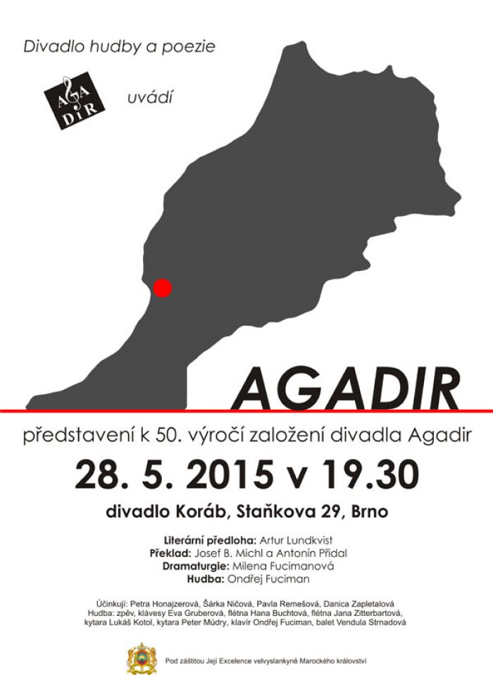 28.05.2015 - AGADIR, KONCERTNÍ MELODRAM - Brno