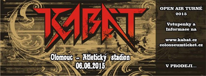06.06.2015 - Kabát - OPEN AIR TURNÉ 2015 -  Olomouc