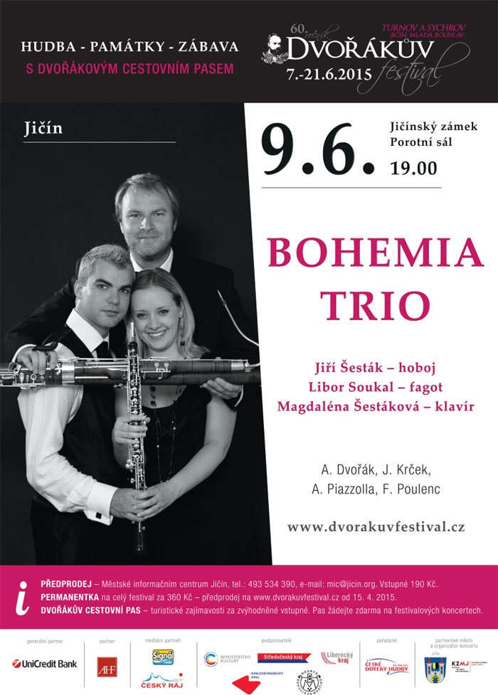 09.06.2015 - Bohemia trio - koncert / Jičín