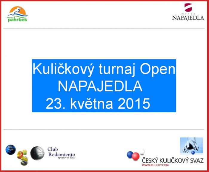 23.05.2015 - Kuličkový turnaj pro všechny - turnaj Open Napajedla 