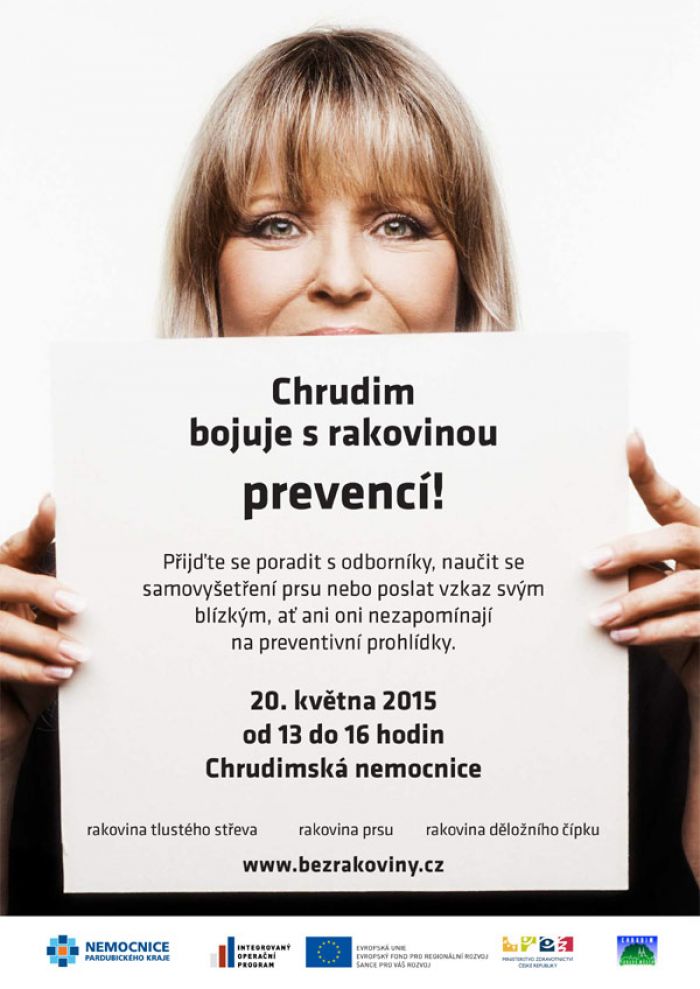 20.05.2015 - Osvětová roadshow o prevenci rakoviny v Chrudimi