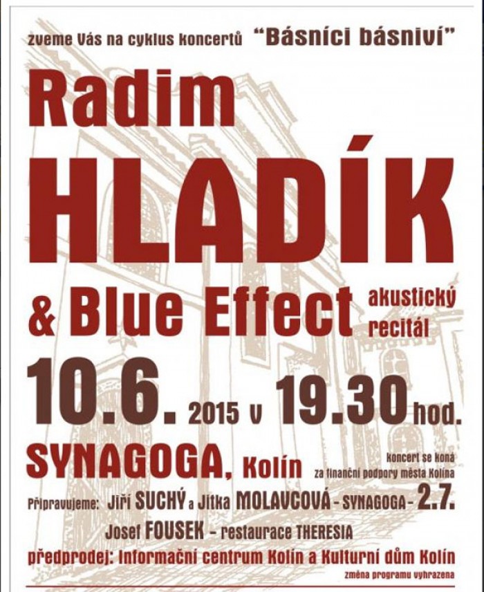 10.06.2015 - Radim Hladík a Blue Effect -  Kolín