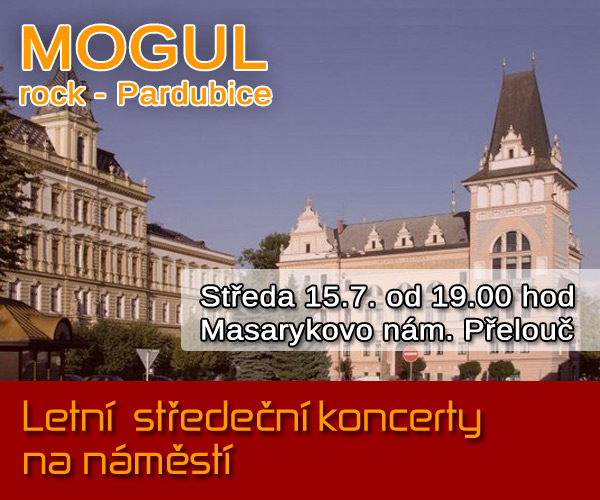 15.07.2015 - MOGUL - letní středeční koncert - Přelouč