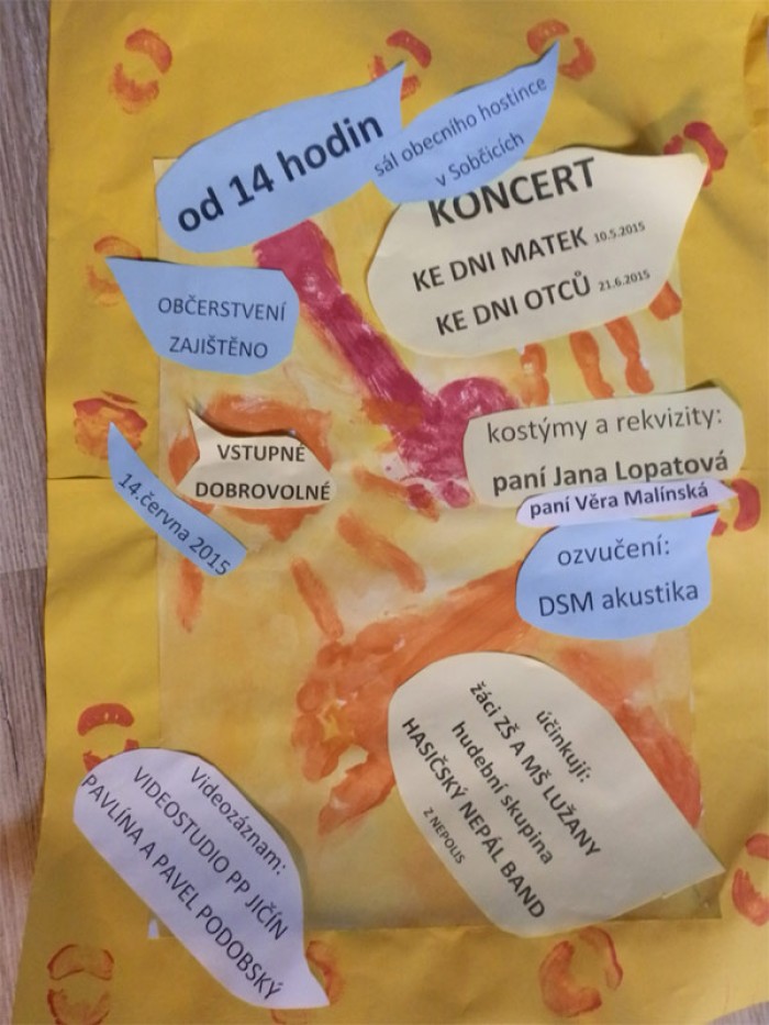 14.06.2015 - Koncert ke Dni matek a  Dni otců /  Sobčice