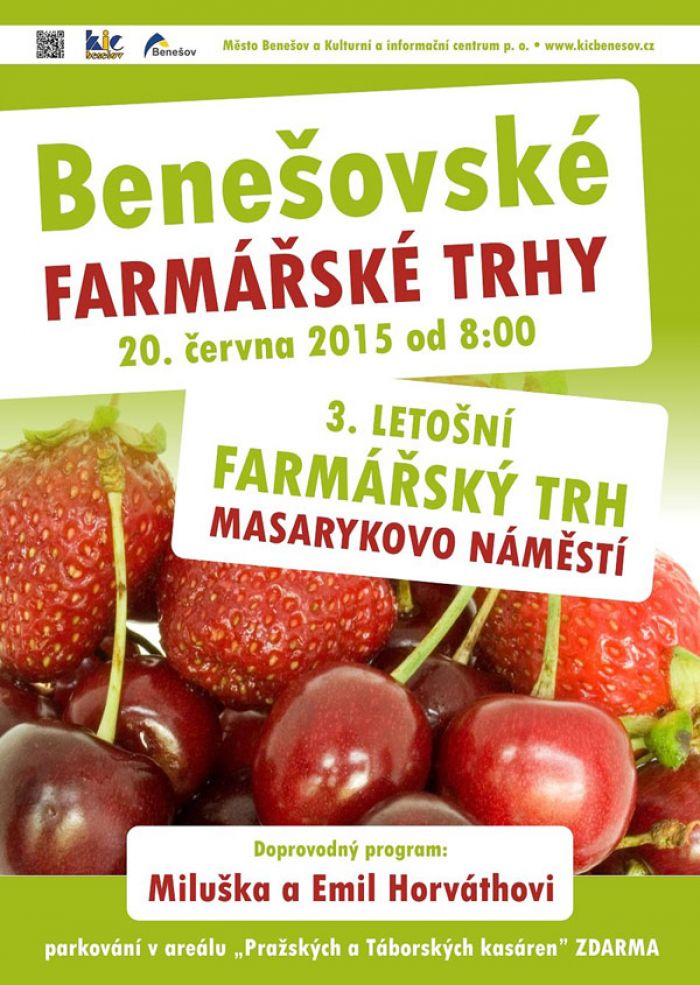20.06.2015 - Benešovské farmářské trhy 2015
