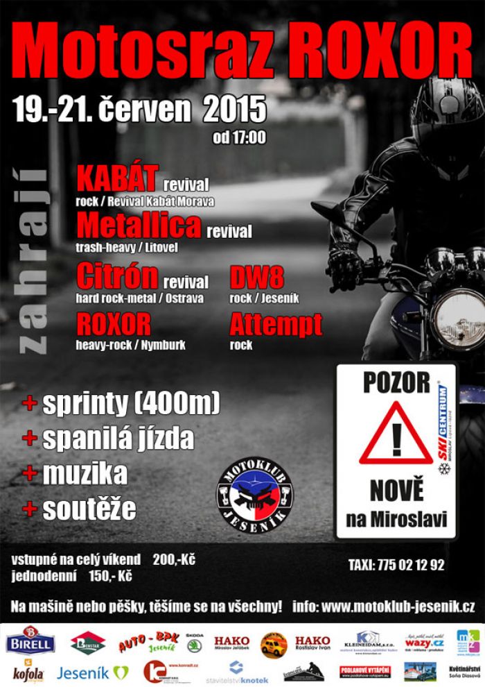 19.06.2015 - Motosraz Roxor 2015 - Lipová Lázně