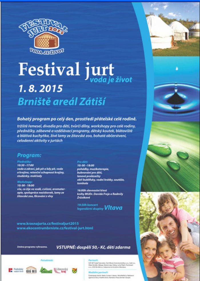 01.08.2015 - Festival jurt - Voda je život / Brniště