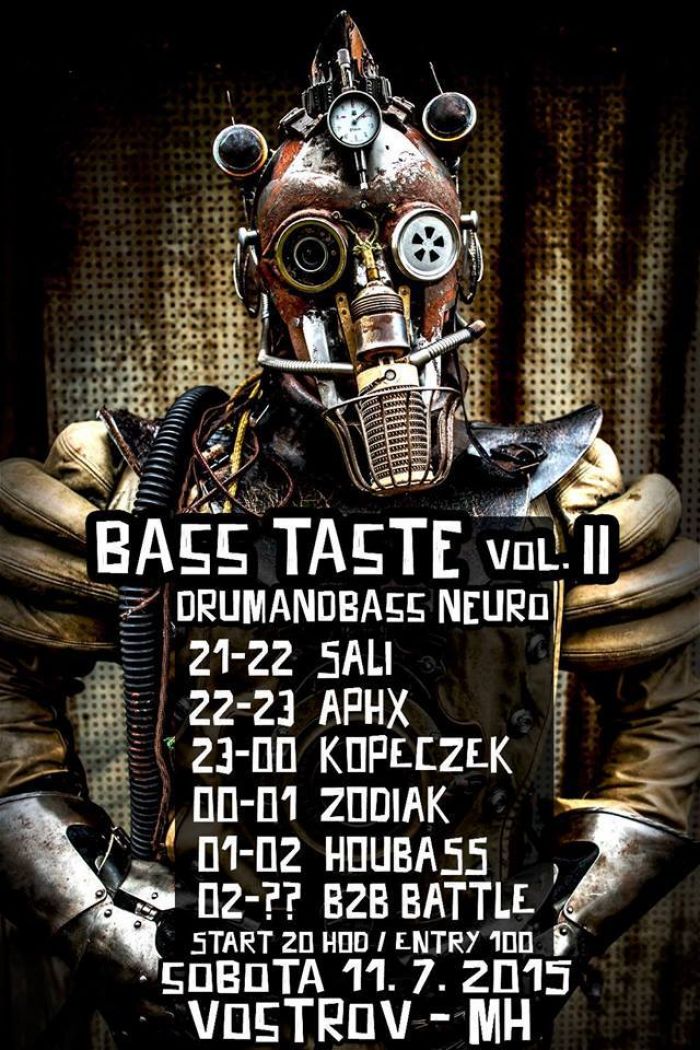 11.07.2015 - DJs SETS - BASS TASTE drum and bass party  - Mnichovo Hradiště