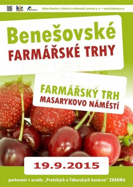 19.09.2015 - Benešovské farmářské trhy 2015 - Vinobraní