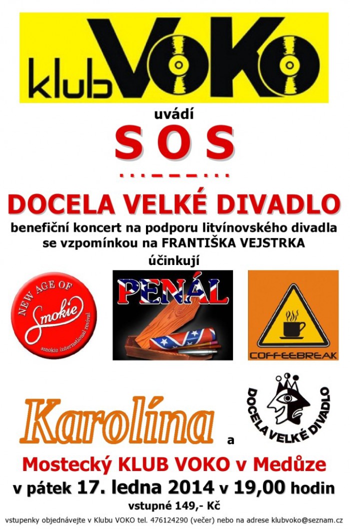 17.01.2014 - SOS DIVADLO - Benefiční koncert