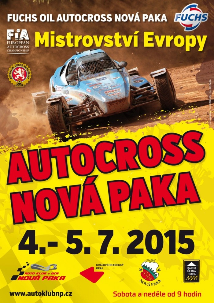04.07.2015 - Mistrovství Evropy Autocross Nová Paka 2015