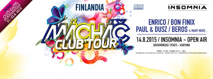 14.08.2015 - FINLANDIA MÁCHÁČ CLUB TOUR 2015 - Karviná