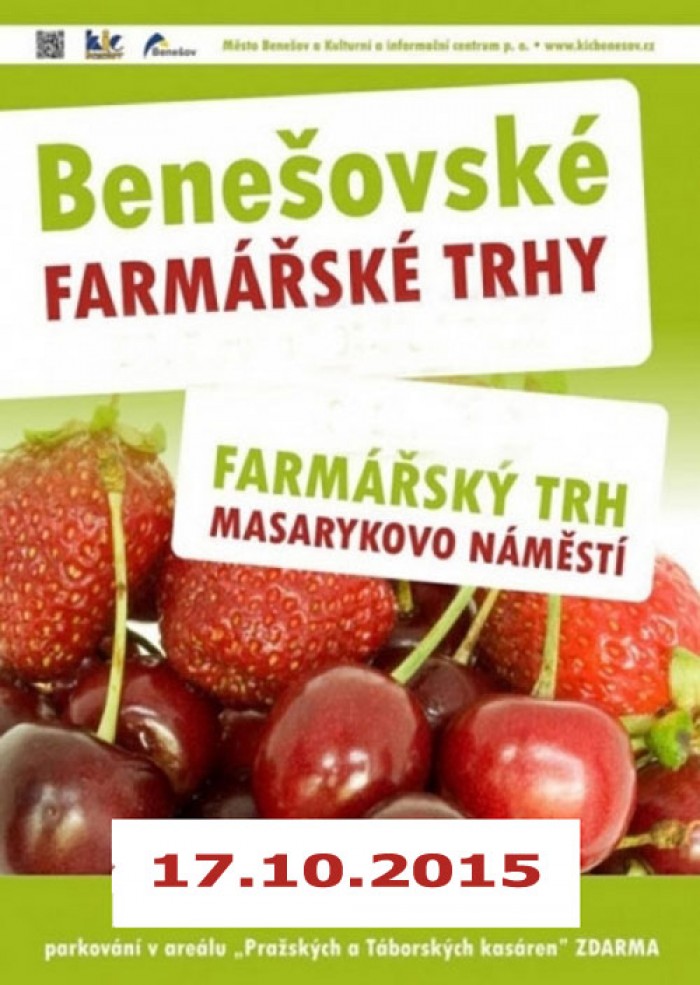 17.10.2015 - Benešovské farmářské trhy 2015