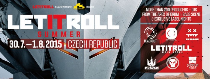 30.07.2015 - LET IT ROLL OPEN AIR 2015 - drum and bass Milovice