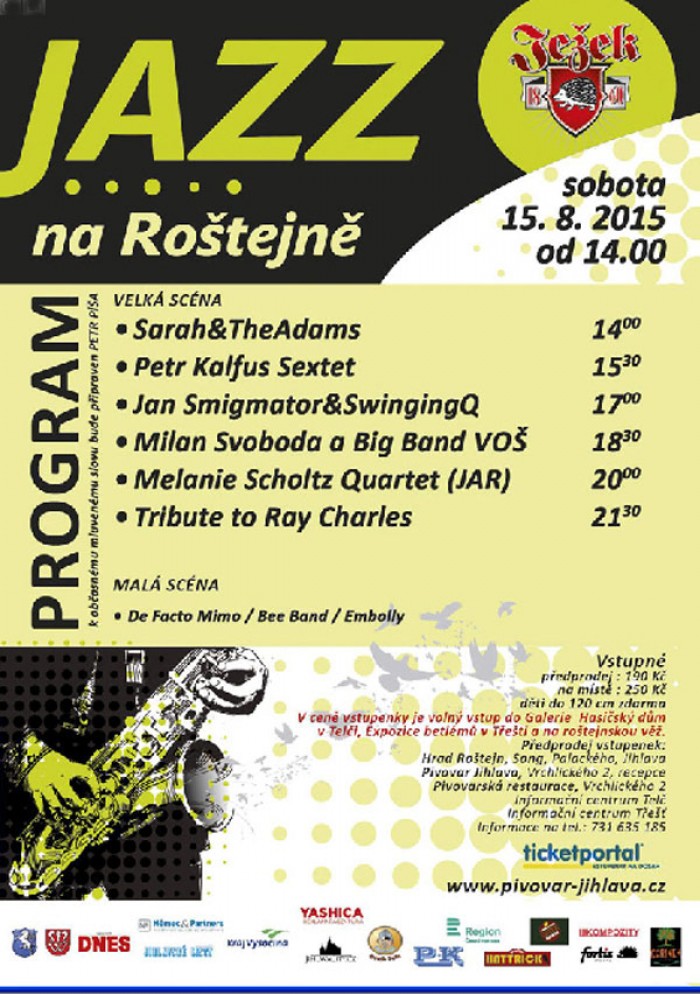 15.08.2015 - Jazzvý festival 2015  na Roštejně