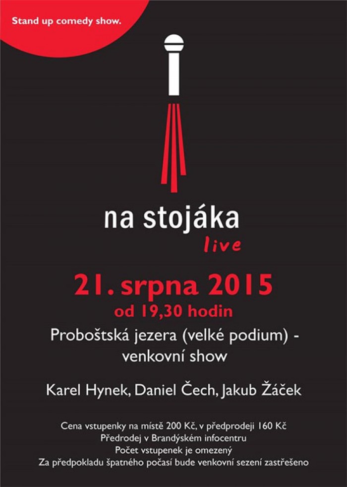 21.08.2015 - Na stojáka live - Stará Boleslav